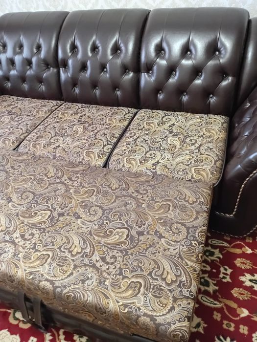 Диван раздвижной и кресло