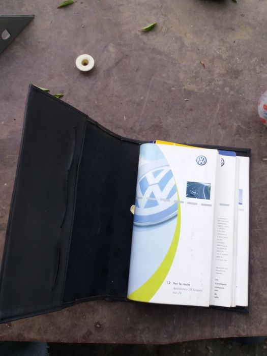 Mapa piele acte cu carte tehnica Vw Passat B5.5