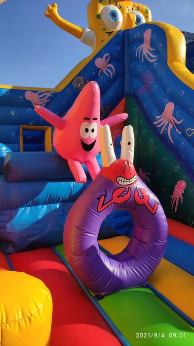 Батут - Спонджбоп,много здрав винил