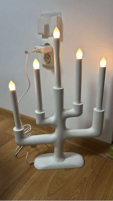 Vand lampa ikea tip lumanari