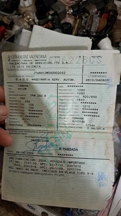 Vînd Atv yamaha raptor 350cm