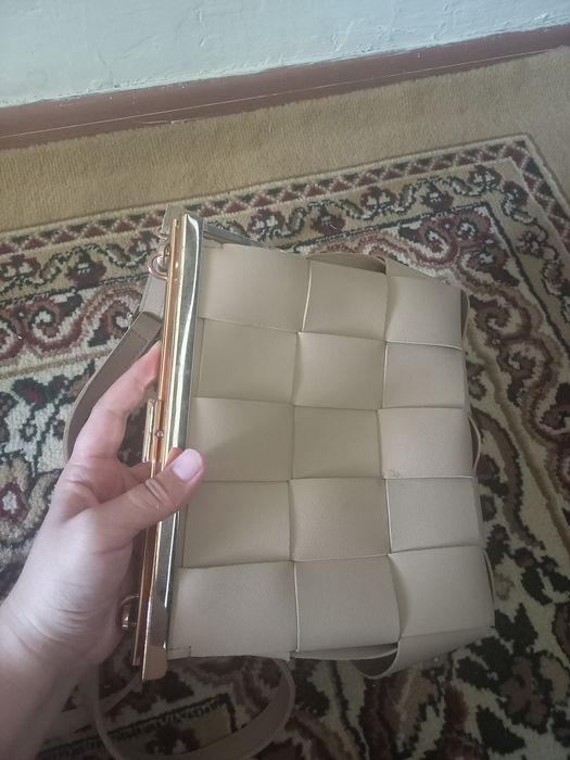 Сумка молочный цвет