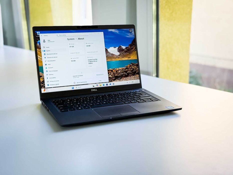 Dell Latitude 7400 1.9Ghz i7-8665u, 16GB RAM, 512 SSD cu Touch Screen