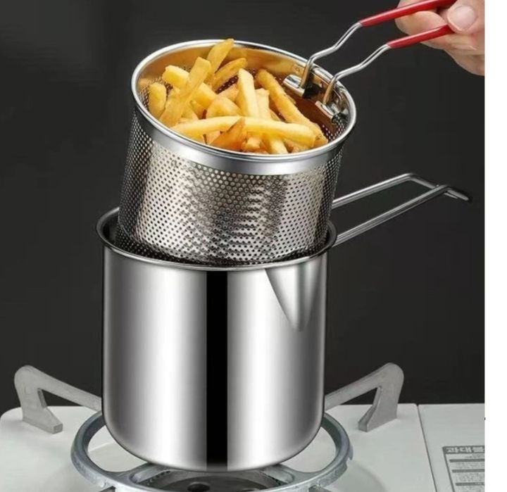 Мини фритюрница нержавейка