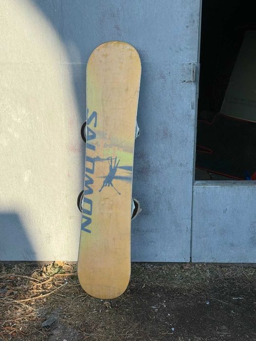 Сноуборд SALOMON 122 см с креплениями BD.