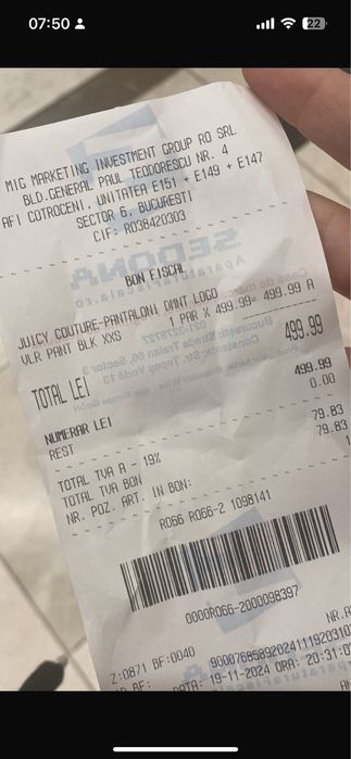 Pantaloni juicy noi