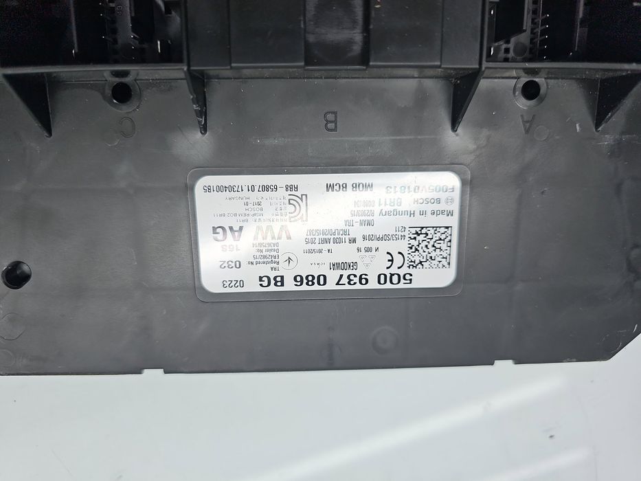 Modul control BCM Volkswagen Passat B8 Variant (3G5) [Fabr 2015-preze
