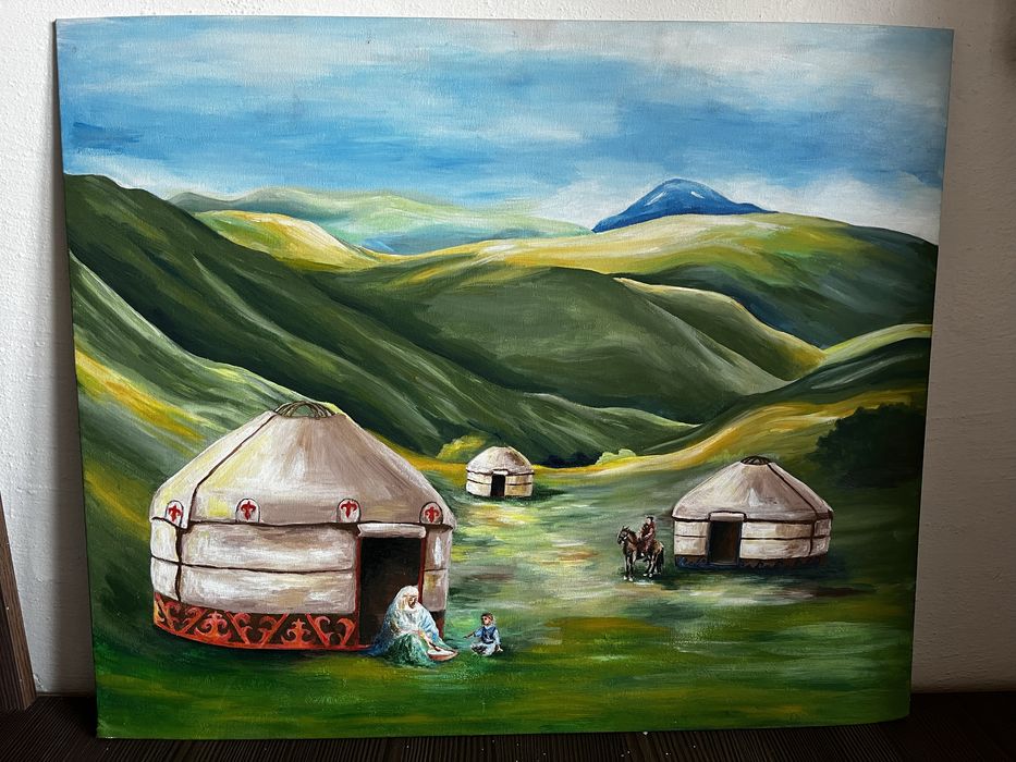 Картина акриловыми красками