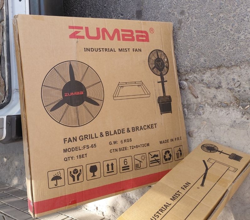 Даставка установка бесплатная Водяной Вентилятор Suvliy vntilator