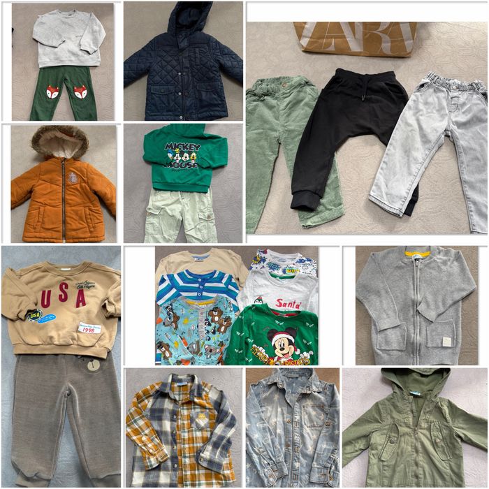 Лот дрехи за момче 92 (Zara, Reserved, next, waikiki)