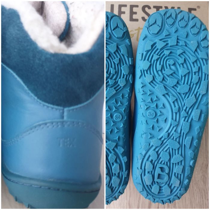 Blifestyle Gibbon-зимни детски barefoot боти с вълна 34 номер