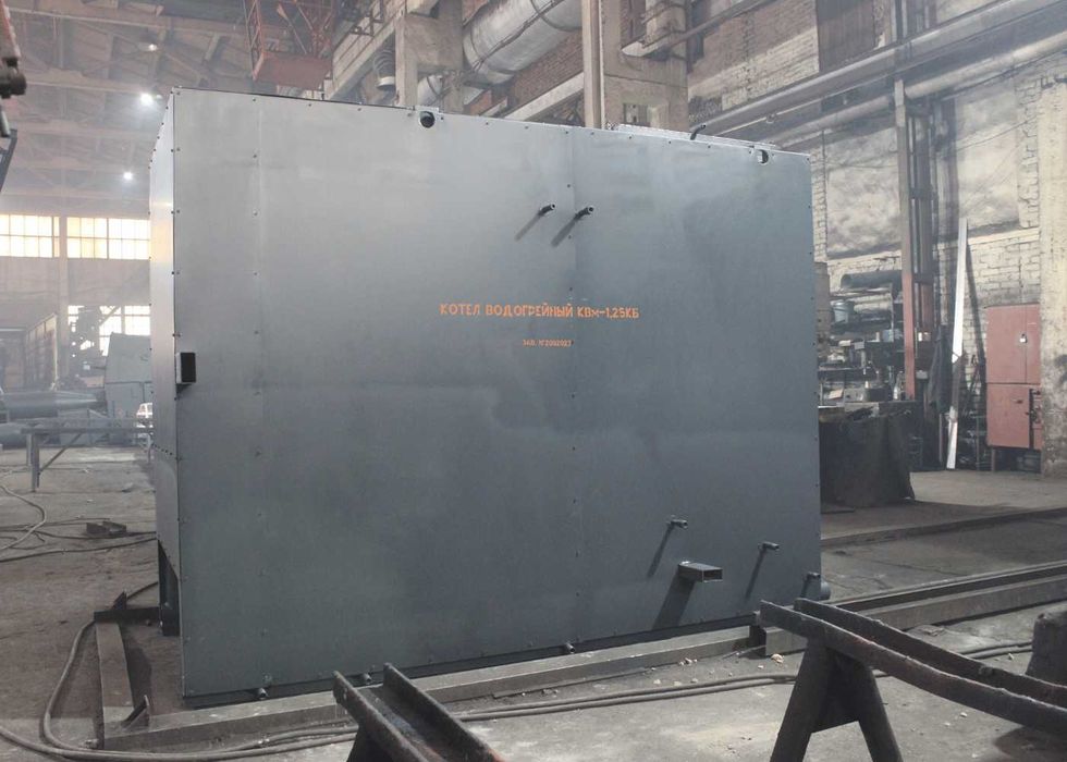 Котел водогрейный КВм – 1,25 КБ (ШП)