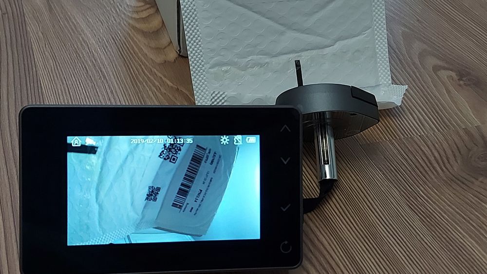 Video Vizor Sonerie cu detectie Infrarosu