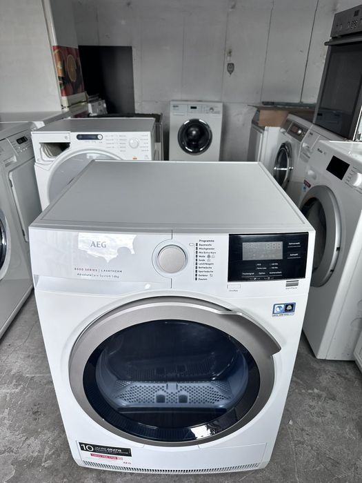 Сушилня +гаранция. AEG ТЕРМОПОМПА Клас А8кг. Безплатна доставка София