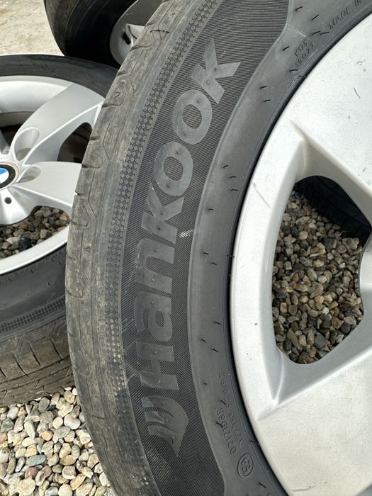 Jante bmw 5x120 r16 205/60r16 Hanook noi