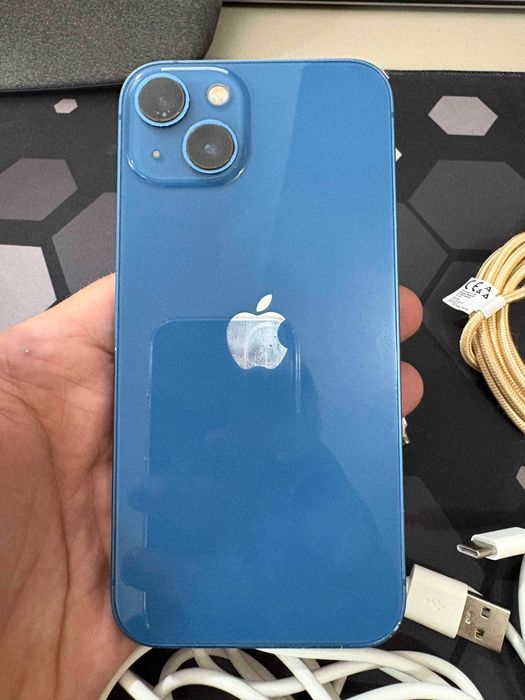 iPhone 13 128GB Blue – Face ID проблем | Пълен комплект