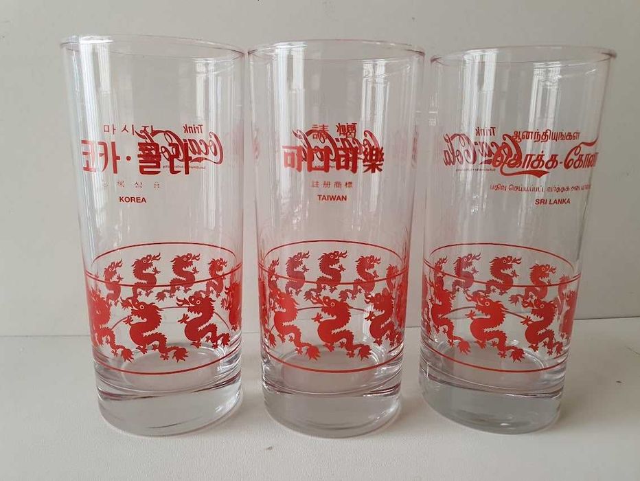 Кока Кола чаши различни