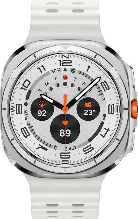 Смарт часовник Samsung Galaxy Watch Ultra, 47 мм, LTE, Titanium White
