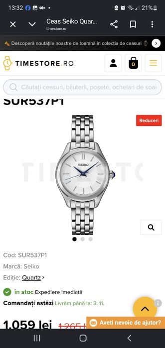 Seiko clasic dama