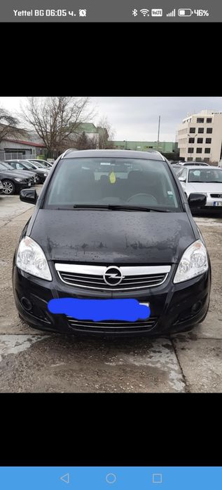Опел Зафира  Бензин +Газ+Метан