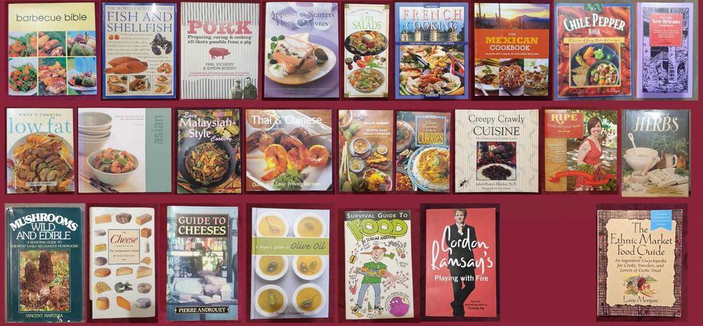 25 кулинарни книги от цял свят