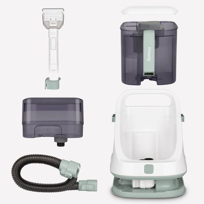 H.Koenig TWT77, 650 WПерящата прахосмукачка,два резервоара