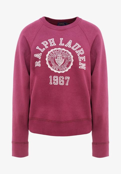 Polo Ralph Lauren суитчер в цвят малина