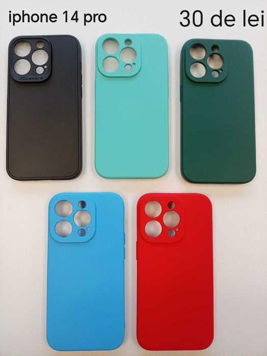 Huse, Folii, Cabluri iPhone 14 Pro - Montaj gratuit folie
