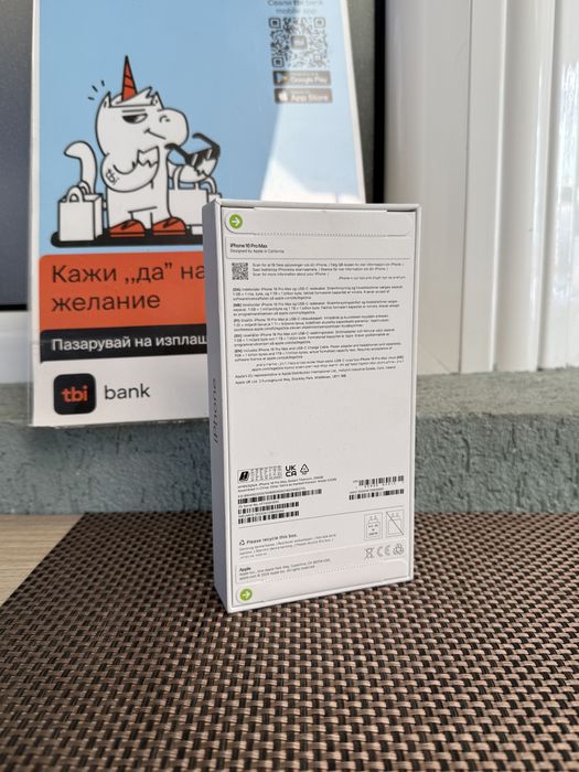 ЛИЗИНГ 83лв/м*iPhone 16 pro max* НЕРАЗПЕЧАТАН 16 про макс