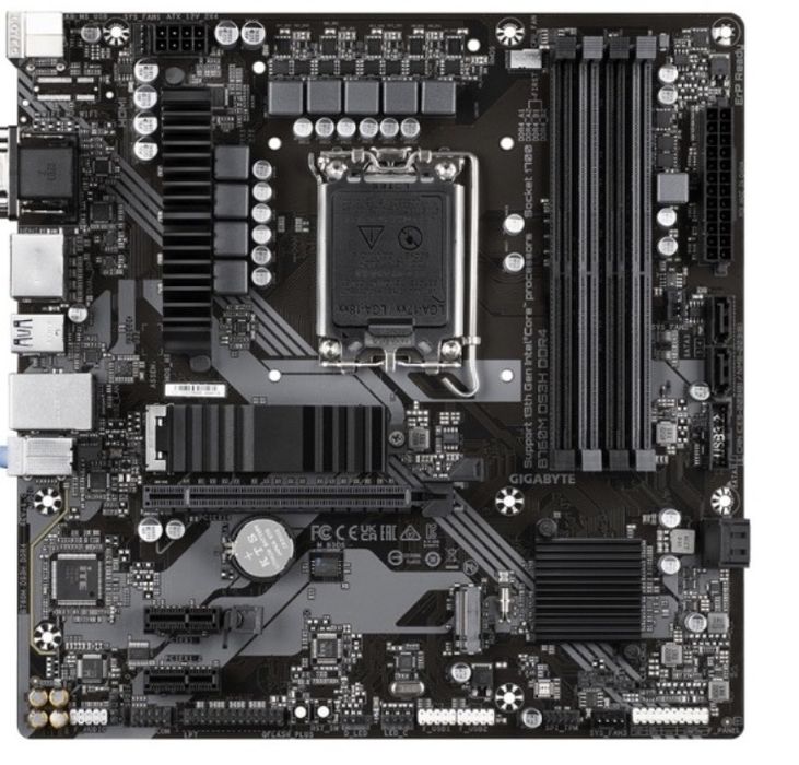 Материнская плата GIGABYTE B760M DS3H DDR4