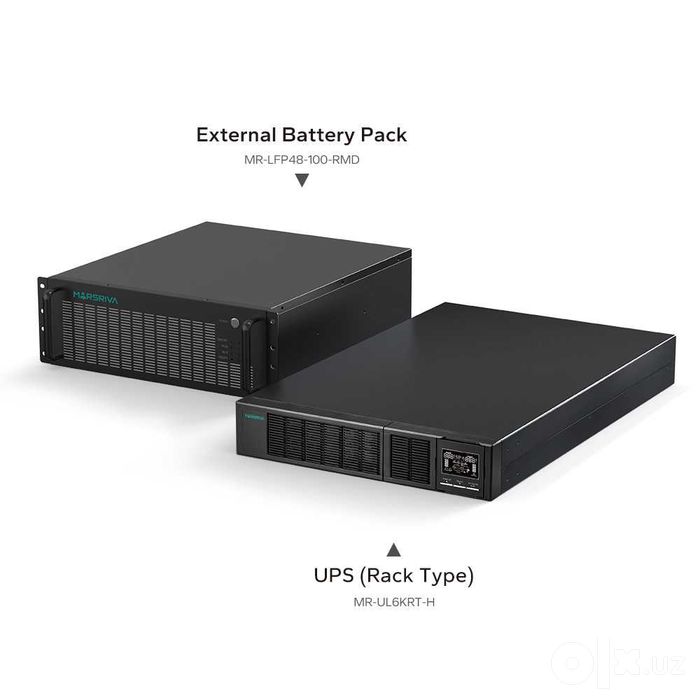 UPS Marsriva MR-UL6KRT-H — 6000 ВА / 6000 Вт, On-Line, LiFePO4