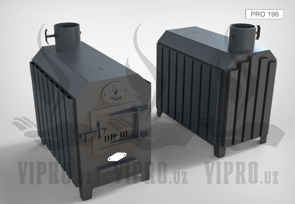 Печь-буржуйка "PRO-196",печь,печка,отопление,обогрев,камин