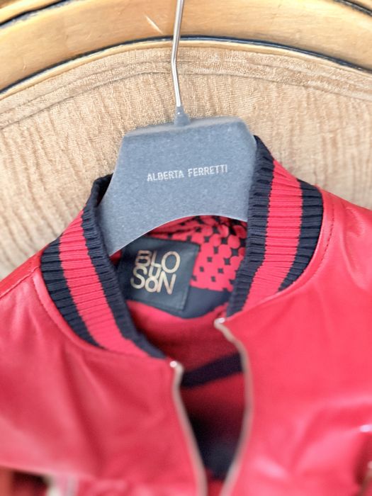 Розова рокля размер 44 италианска номерация, кожено яке