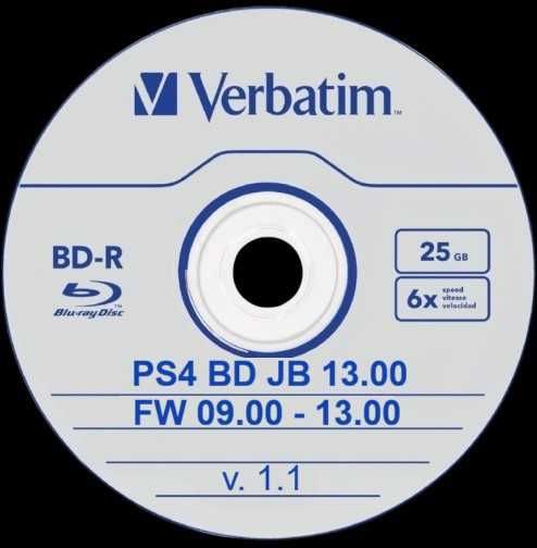 Disc Blu-Ray PS4 modare, Jailbreak (Lapse v1.2 AIO / HenLoader LP AIO)