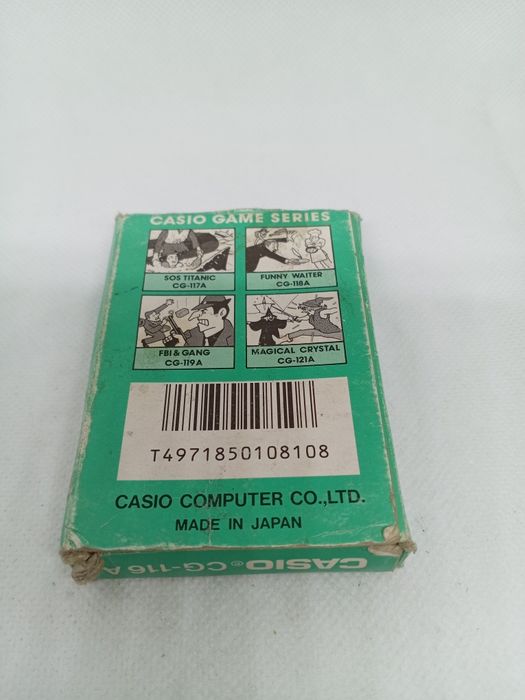 Casio Game CG-116A Hungry Dragon Japan 1987's.