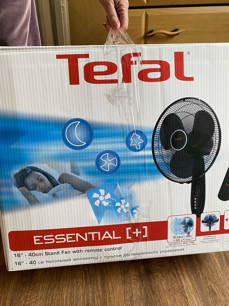 Tefal напольный вентилятор essential vf3910f0