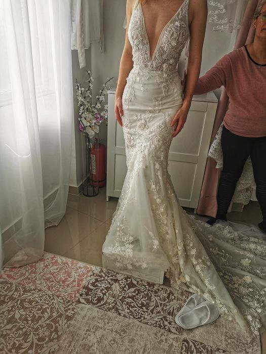 Rochie de mireasa stil sirenă