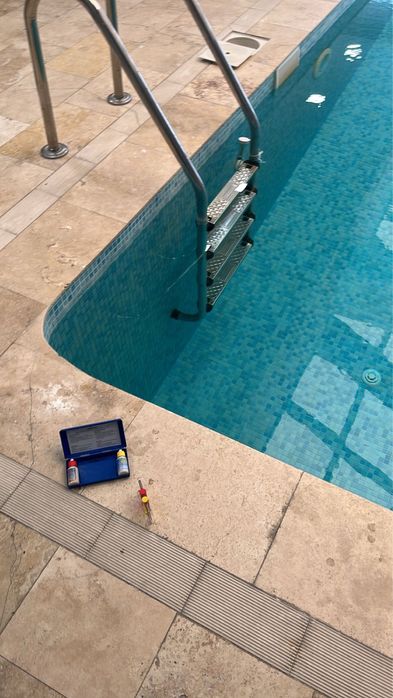 Химия для бассейна, хлор, альгицид