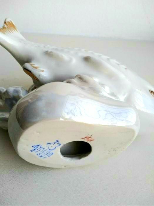 Статуэтка Рыба-Карп Дулево