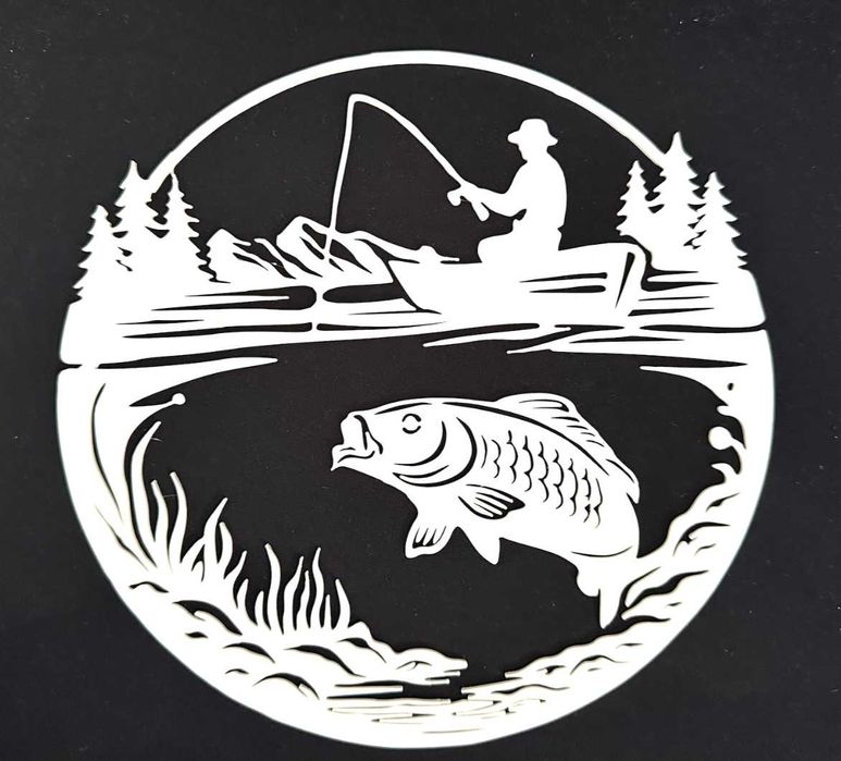 Подарък за рибар – 3D принтиран комплект декорации