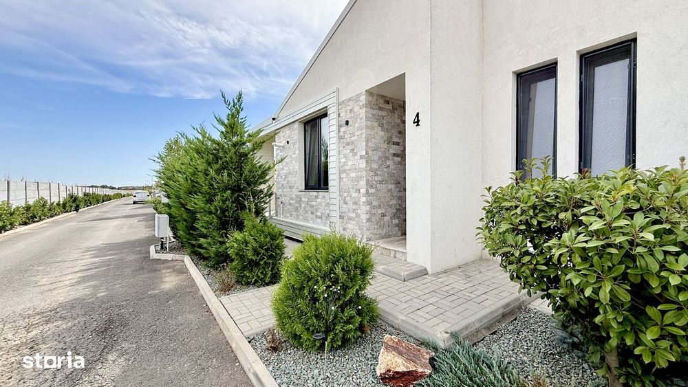 Inchiriez casa 4 cam Corbeanca, 500mp teren, cartier privat, liniște