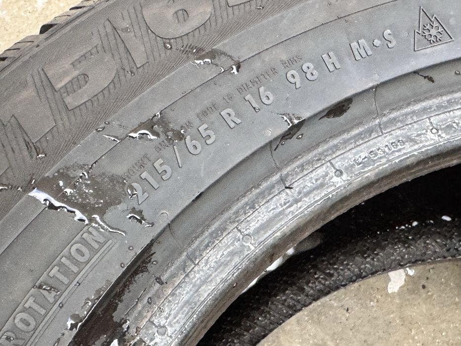 215/65/R16 Semperit Master Grip 2бр зимни dot3220