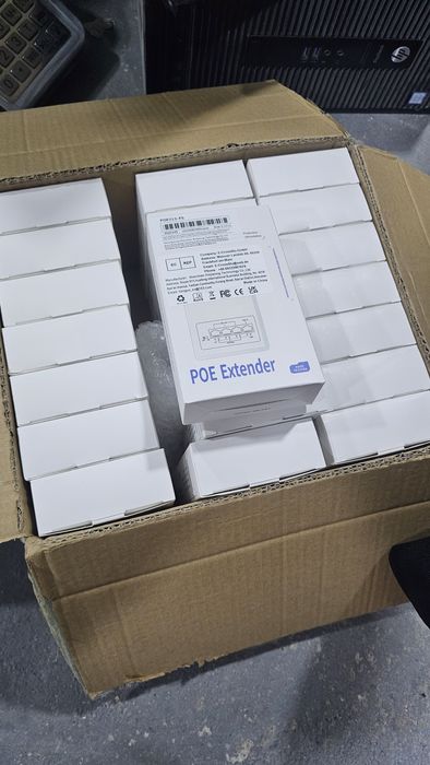 Poe Switch/ Сетевой коммутатор Poe/ Extender