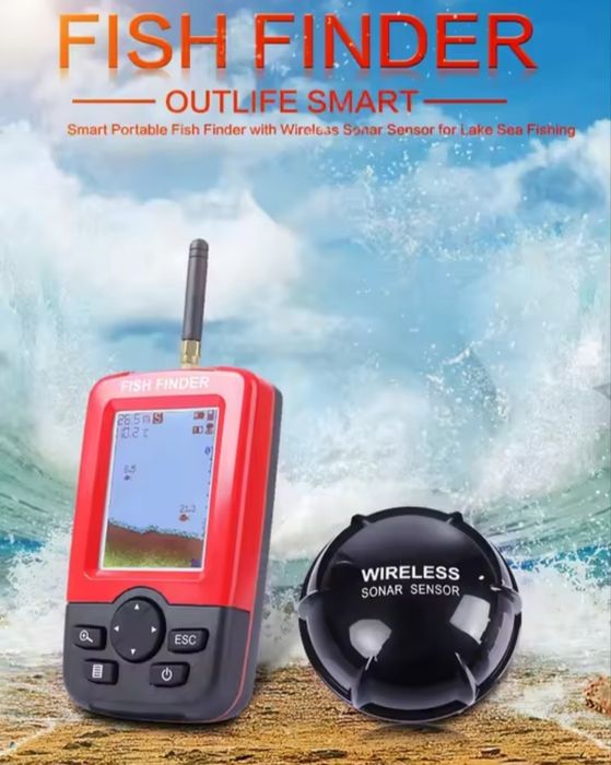 Fish finder Сонар за риболов Безжичен сонар Сонар за риба