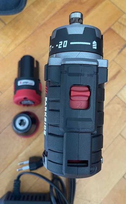 Нов винтоверт Parkside 12V с две скорости и свалящ се патронник