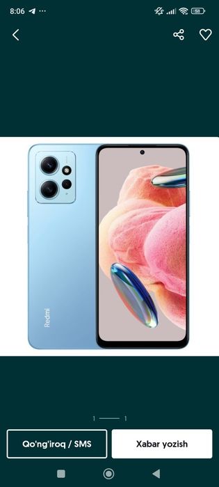 Redmi Note 12 sotiladi