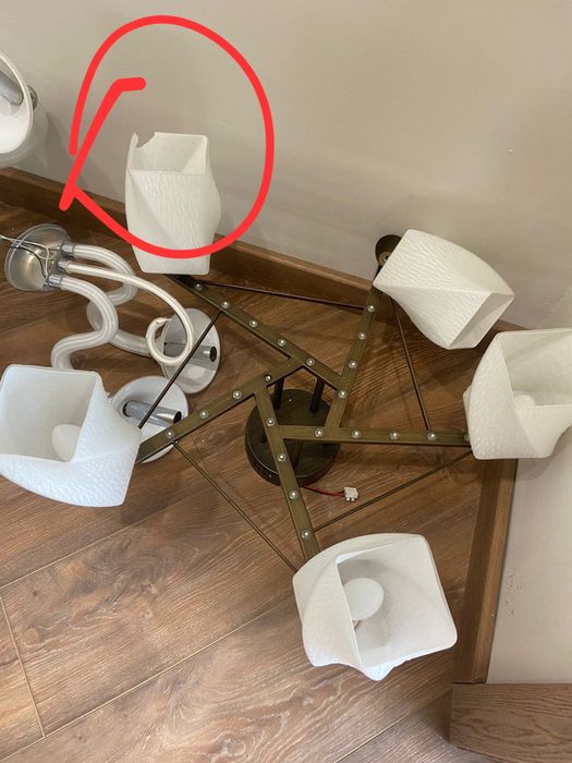 Люстра отдам за 5тыс