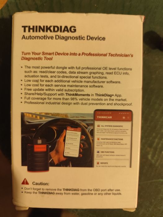 Автодиагностика Thinkcar Thingdiag
