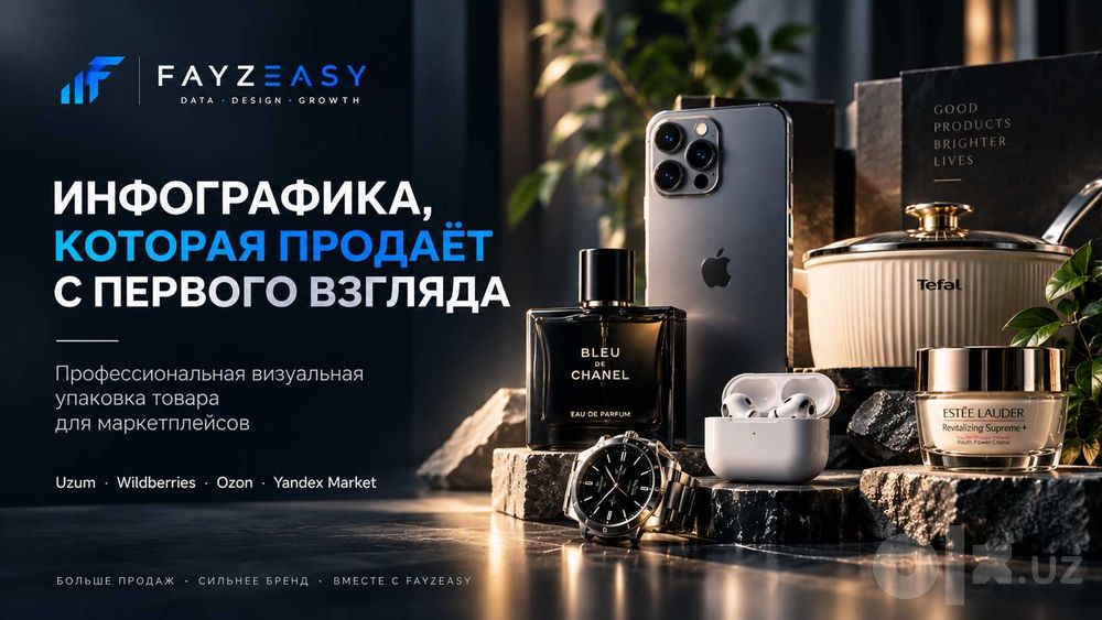 Услуги по продаже ваших товаров на маркетплейсах Uzum / Yandex Market