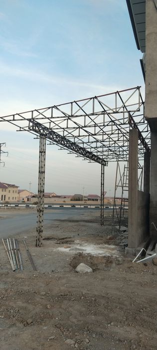 Кантинер Темир металл профиллардан том ясаб берамиз